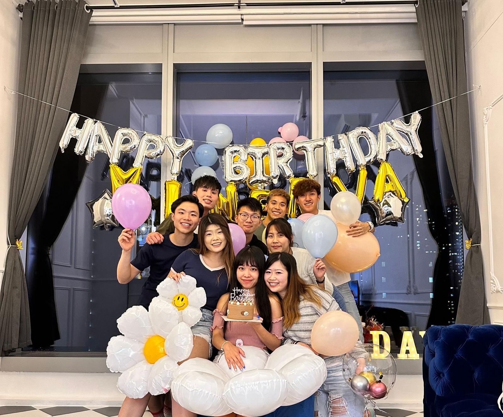 生日大型氣球裝飾